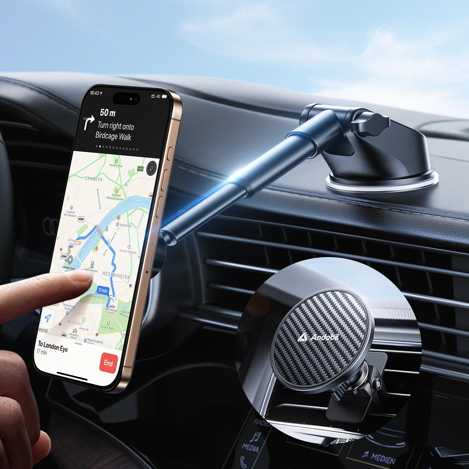 andobil Magsafe Car Mount