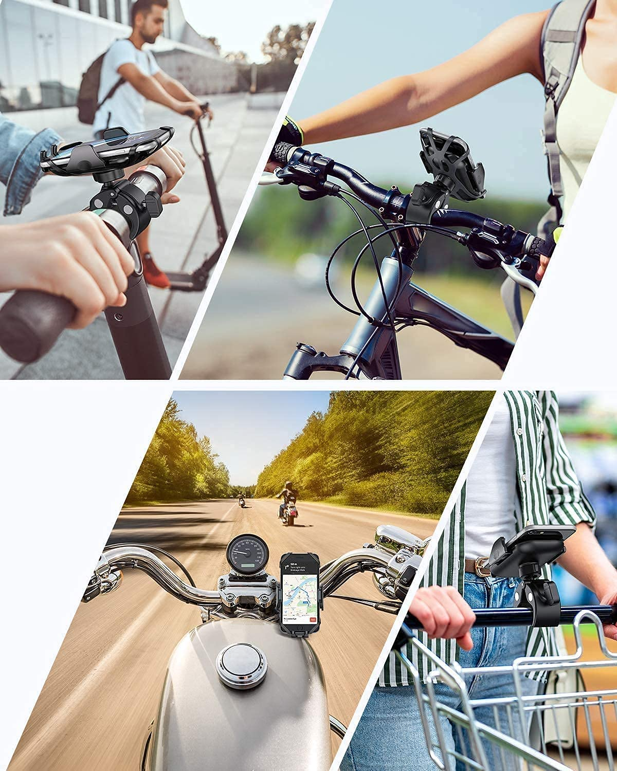 Andobil Super Stable Bike Mount - Free Your Hands, Enjoy Your Life