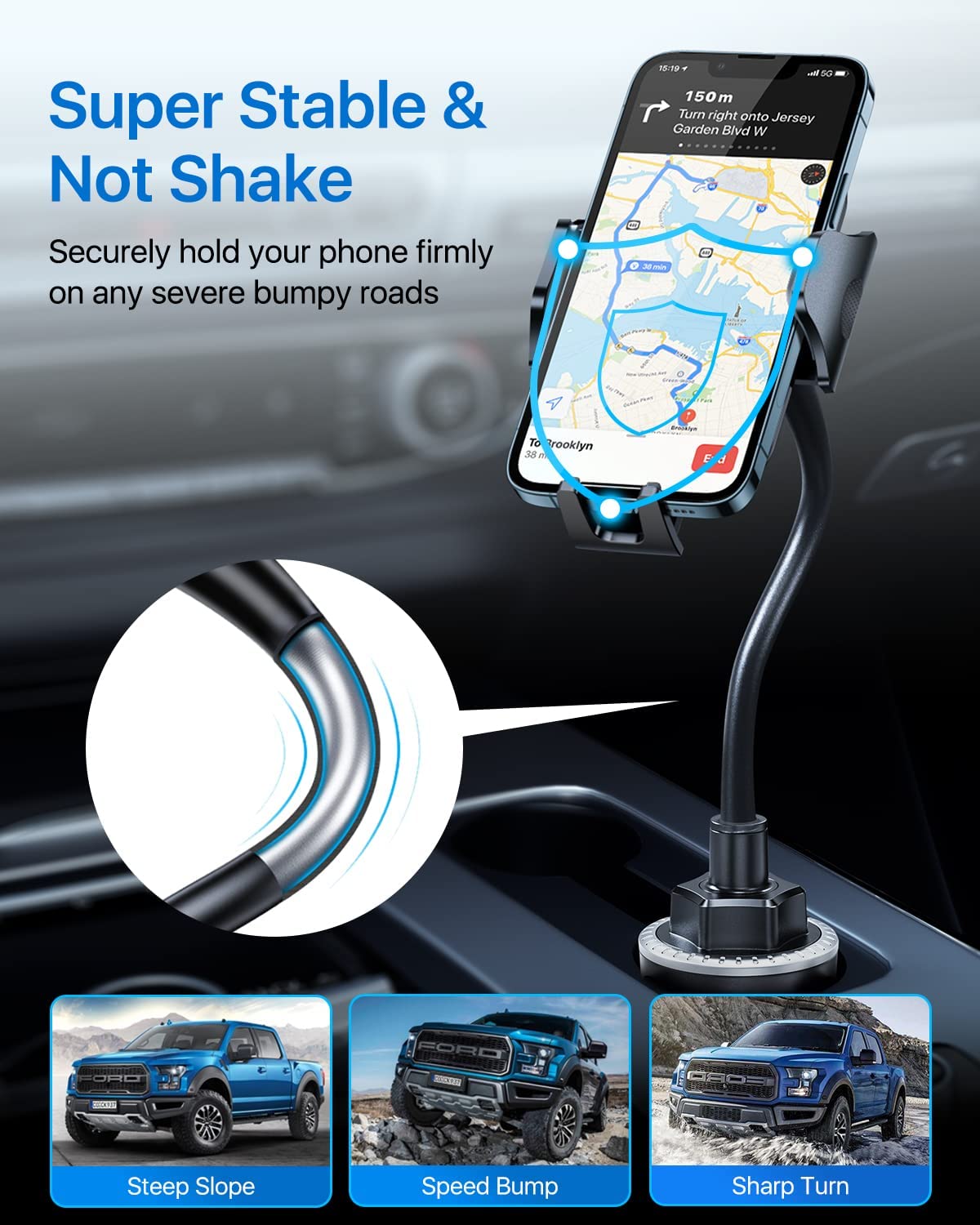 Cell Phone Holder For Car Cd Slot Car Phone Mount Easy Installation Cd  Player Car Phone Holder Mount For Smartphones