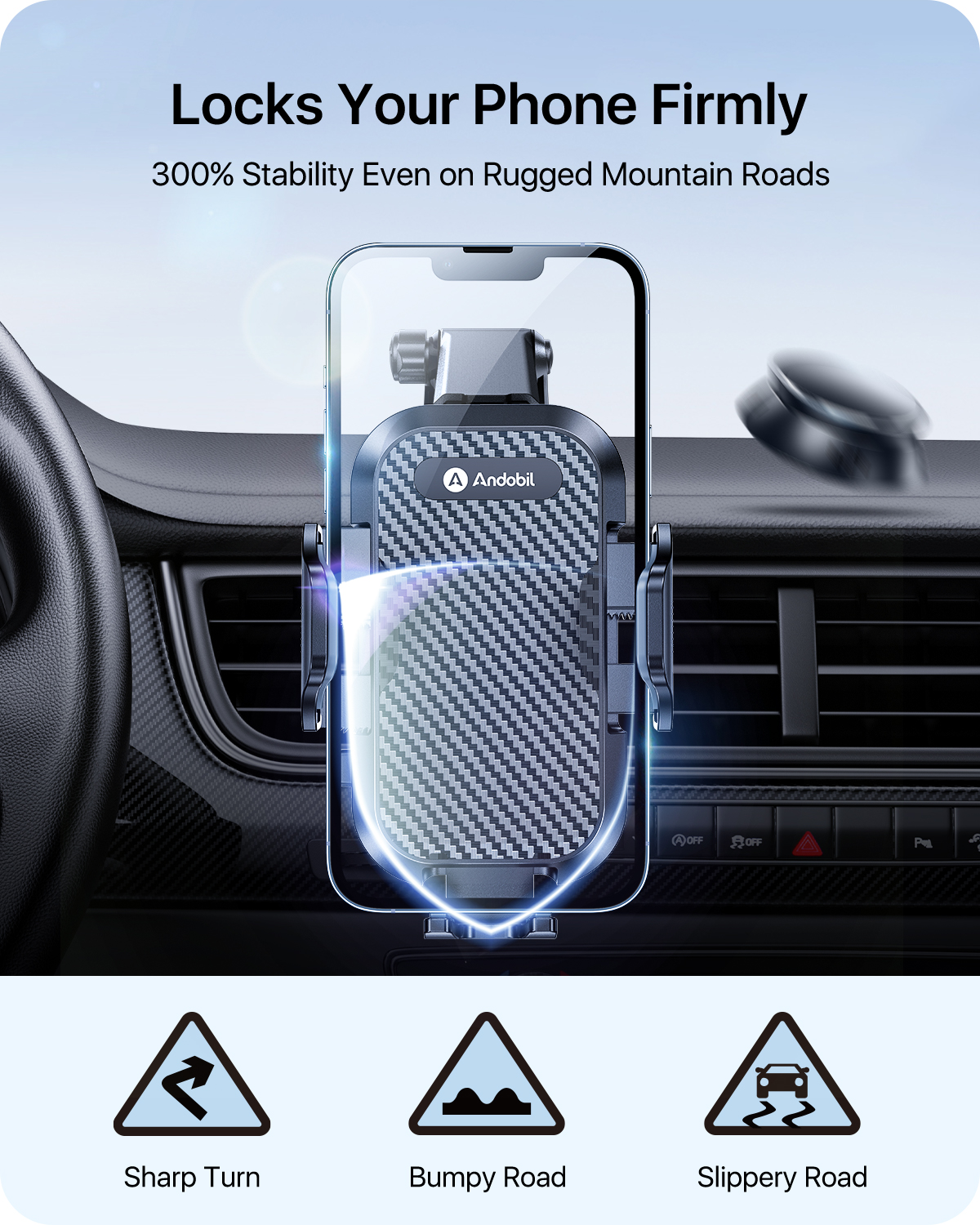 Simpl Cradle 2.0 Dash Phone Mount