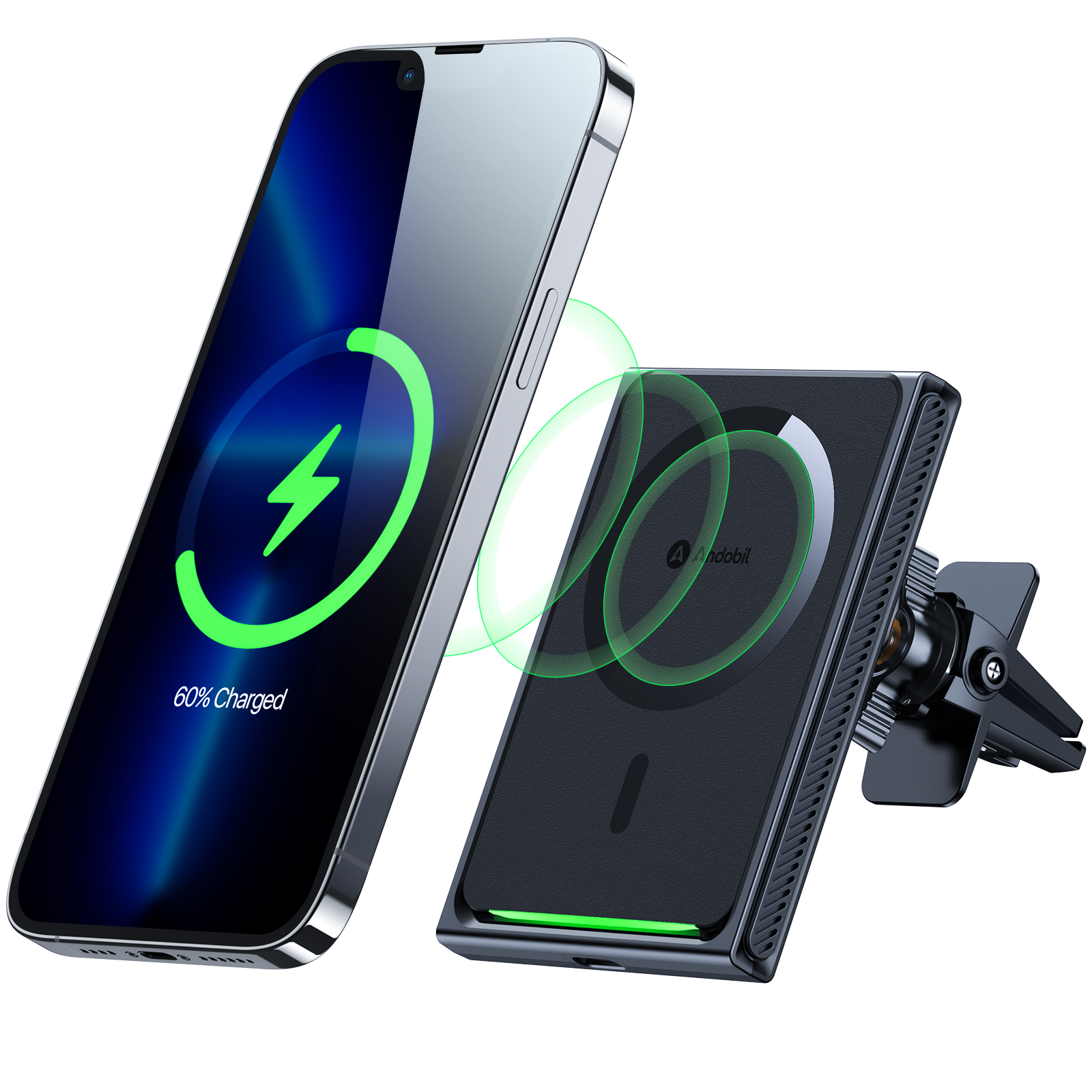 Andobil Ultimate Car Phone Mount & Wireless Charger — Tools and Toys