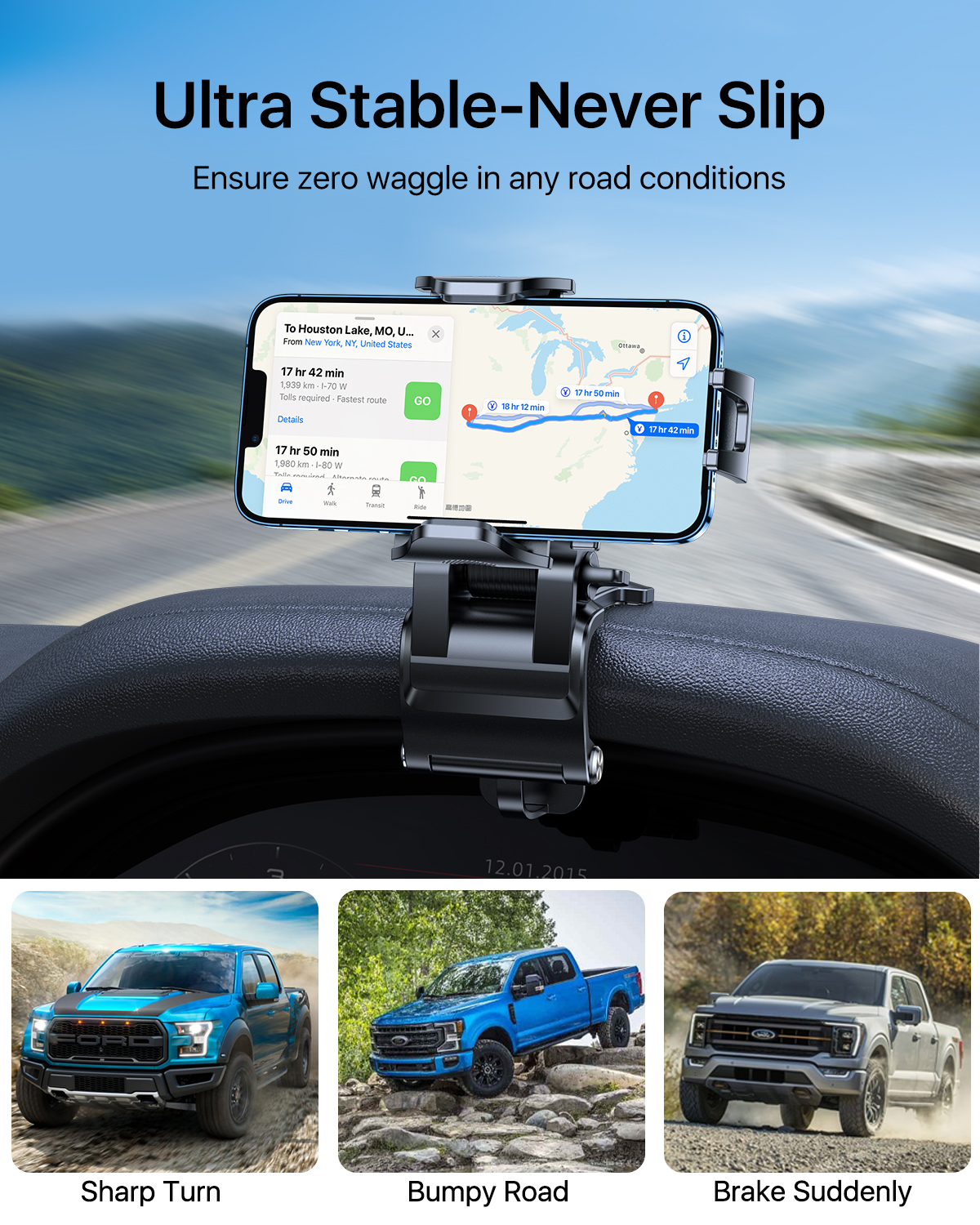 Car Mobile Phone Holder: Get your drive versed with seamless