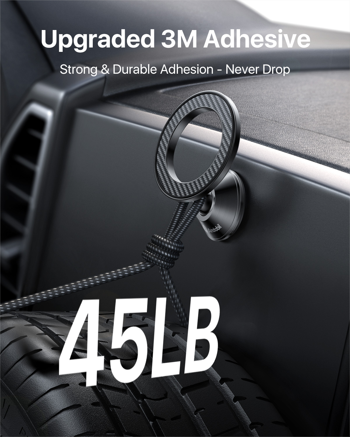 Andobil Magsafe Car Mount - Free Your Hands, Enjoy Your Life